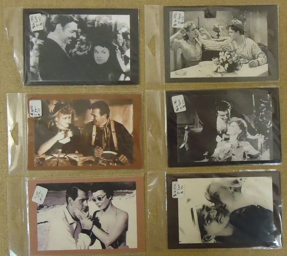 Collectible Cards/Prints 6-in x 4-in Lot of 6 Early 20th Century Famous Americans - New