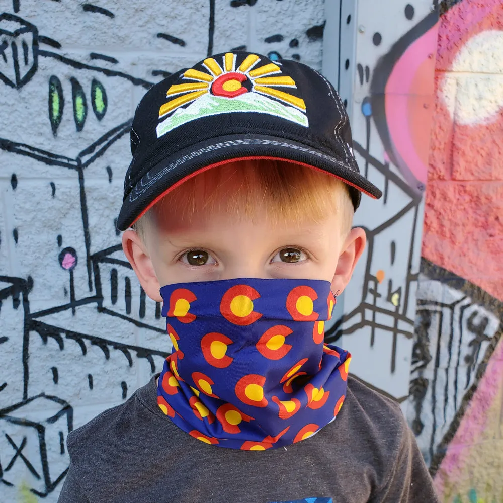 Colorado Flag C KIDS Tube Mask