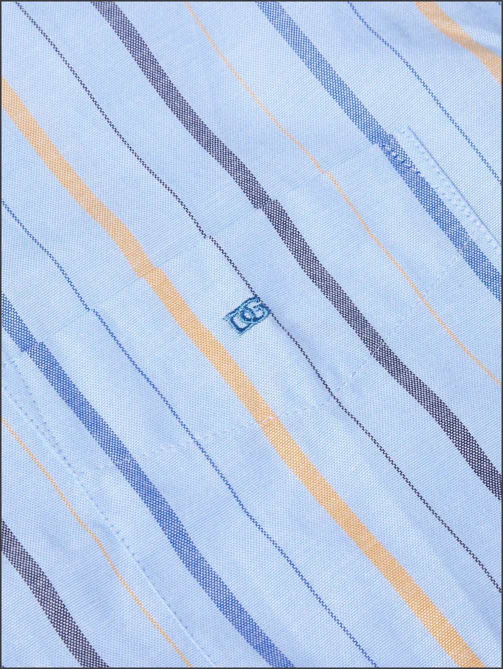 Dg's Blue Multi Stripe SS-