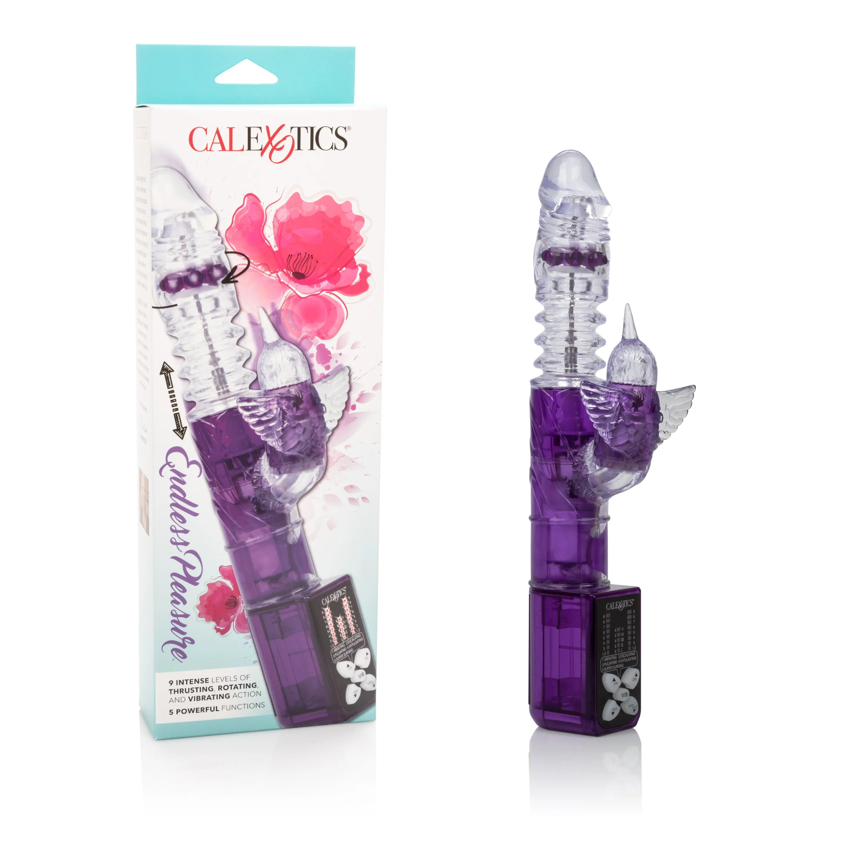 Endless Fun Vibrating Massager with 7 Speeds and 3 Vibes