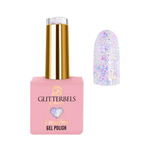 Glitterbels Gel Polish Hema Free Secret Kisses 0.27 Fl Oz