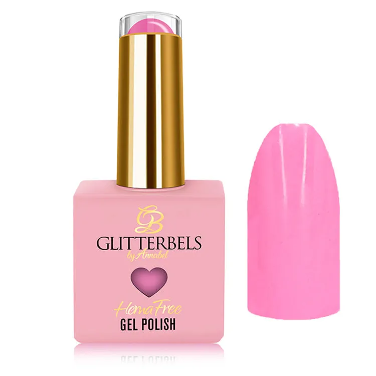 Glitterbels Hema Free Gel Polish Pink Popsicle 0.27 fl oz