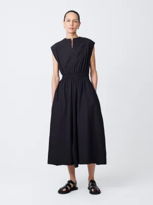 Katrine Dress in Darkest Navy