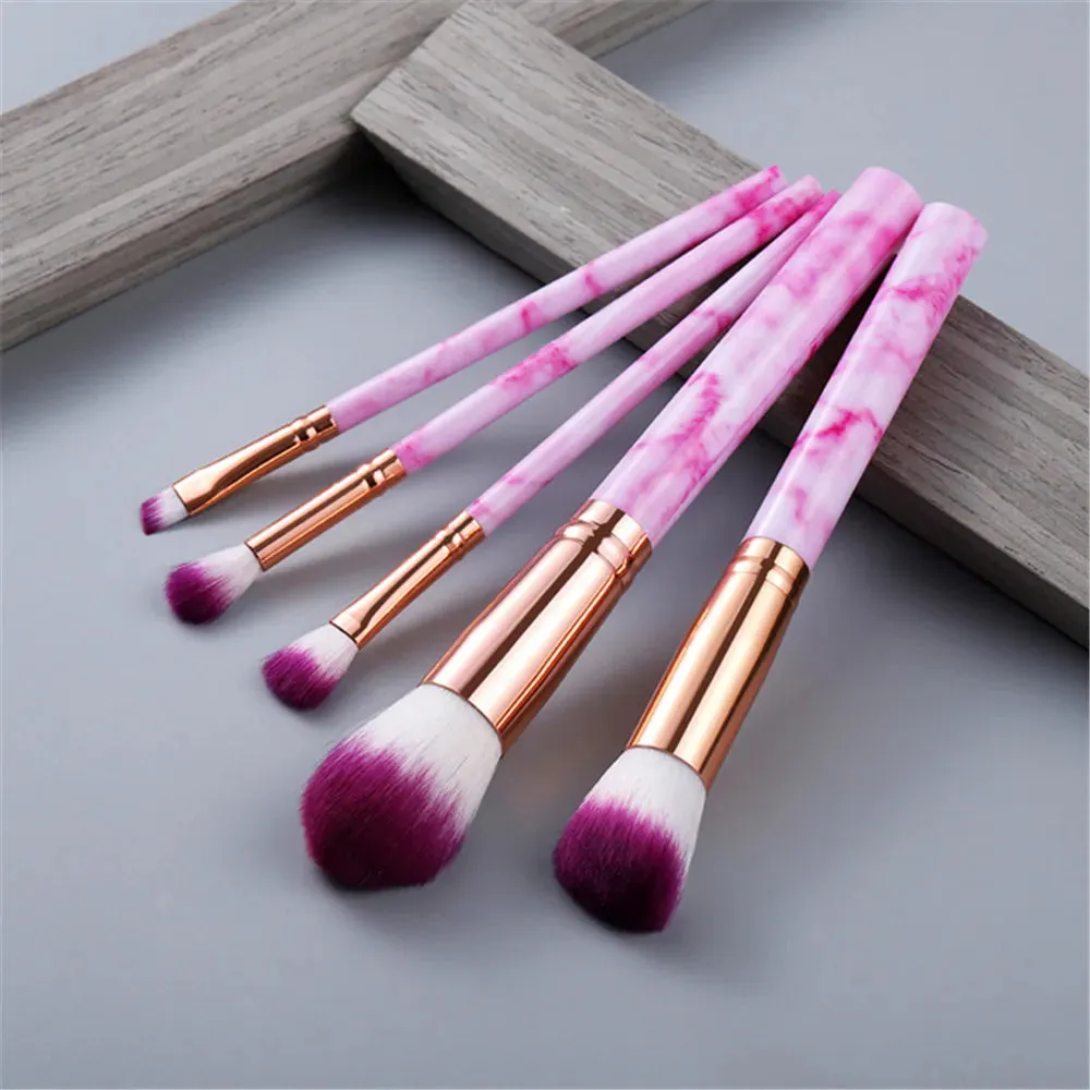 KOSMETYKI Red Makeup Brushes Tool Set Cosmetic Powder Eye Shadow Foundation Blush Blending Beauty Make Up Brush Maquiagem