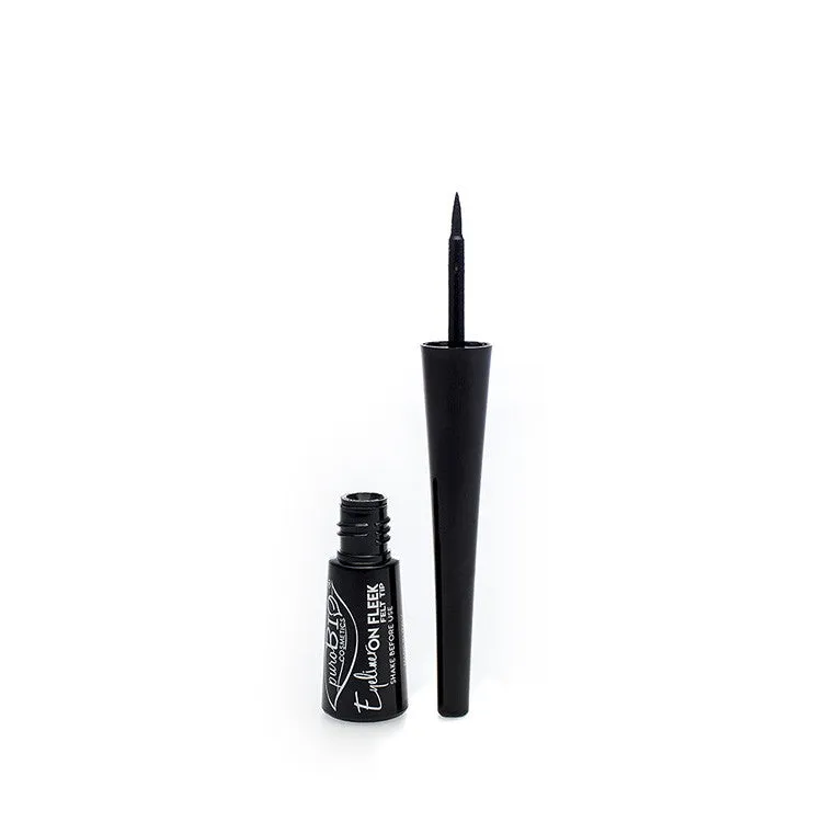 Liquid Eyeliner With Felt Tip Black