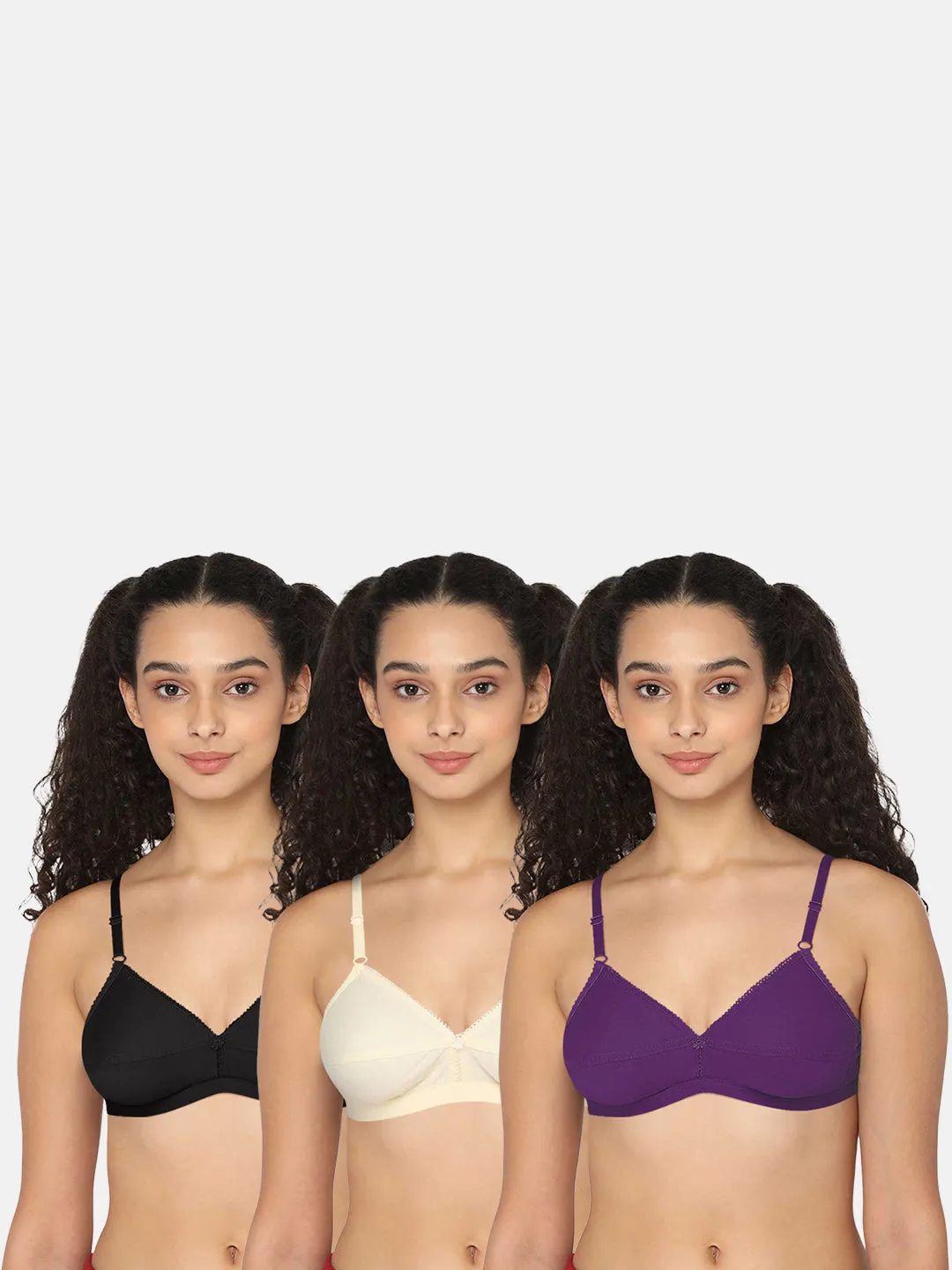 Naidu Hall Heritage-Bra Special Combo Pack - Trend - C34