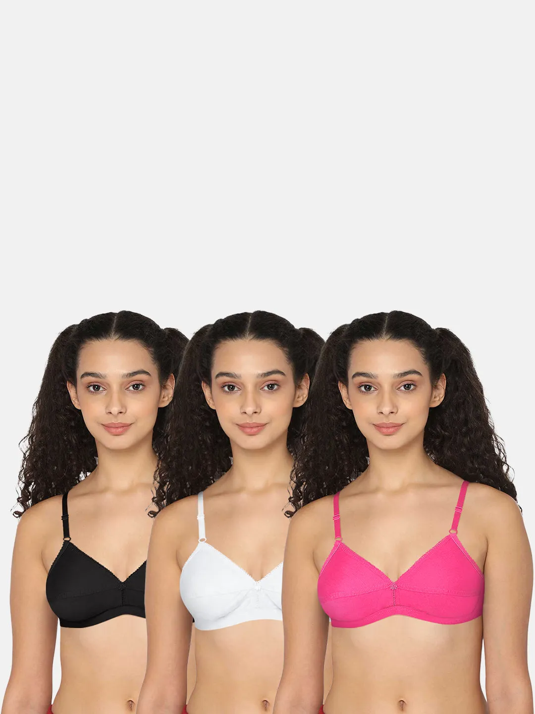 Naidu Hall Heritage-Bra Special Combo Pack - Trend - C38