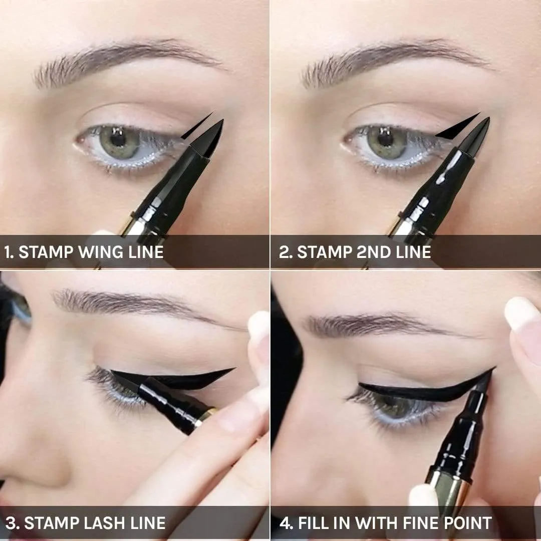 New 4d Instant Wing 24hr Eyeliner Stamp