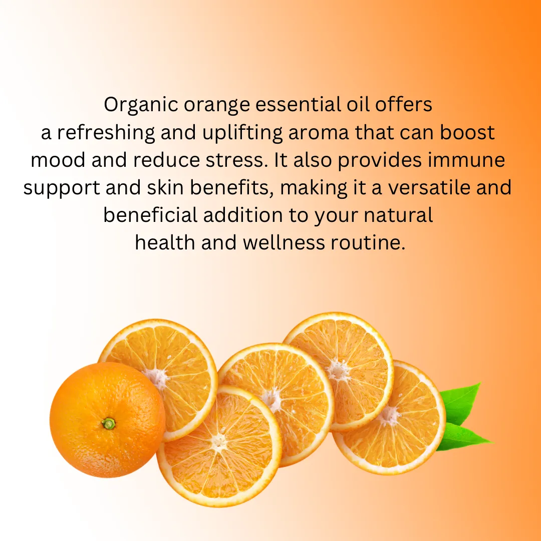 Orange Organic Essential Oil 10ml