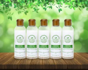 Pack of 5 Naturali VCO 100 ml bundle