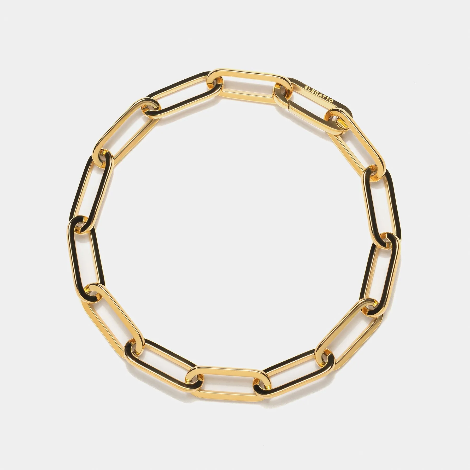 Paperclip Bracelet Gold W