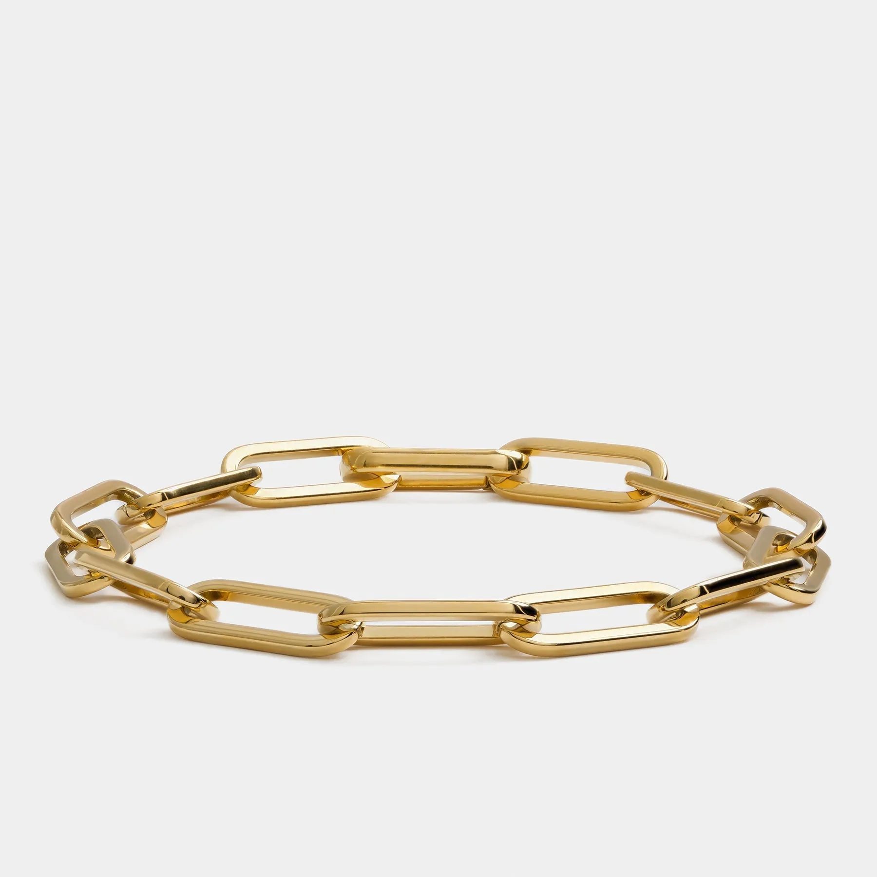 Paperclip Bracelet Gold W