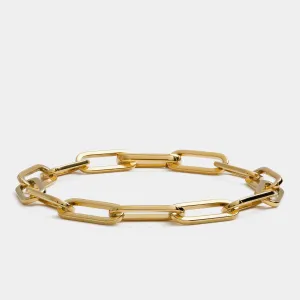 Paperclip Bracelet Gold