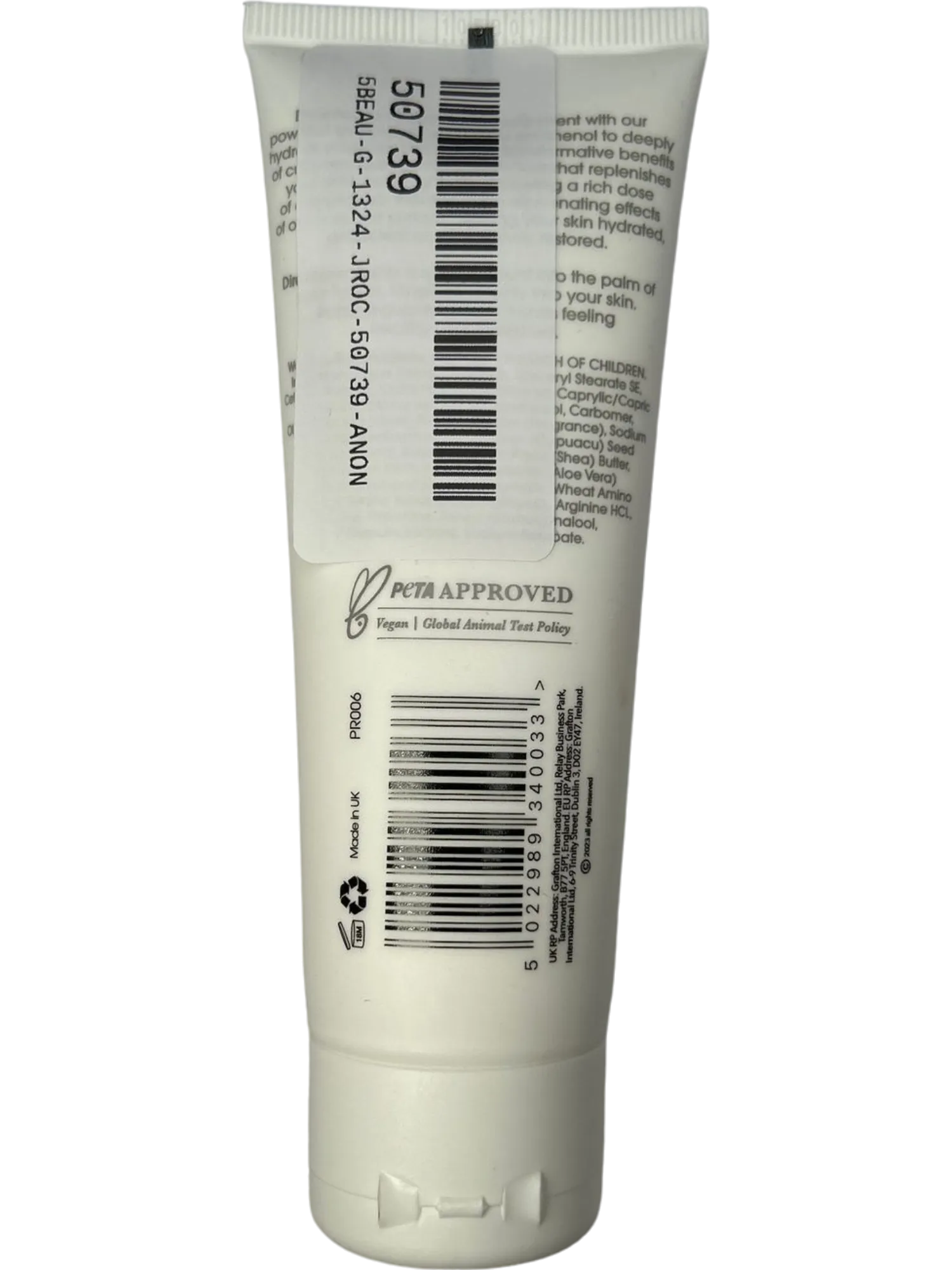 Protein Formula Bergamot & Amber Enriched Hand Cream