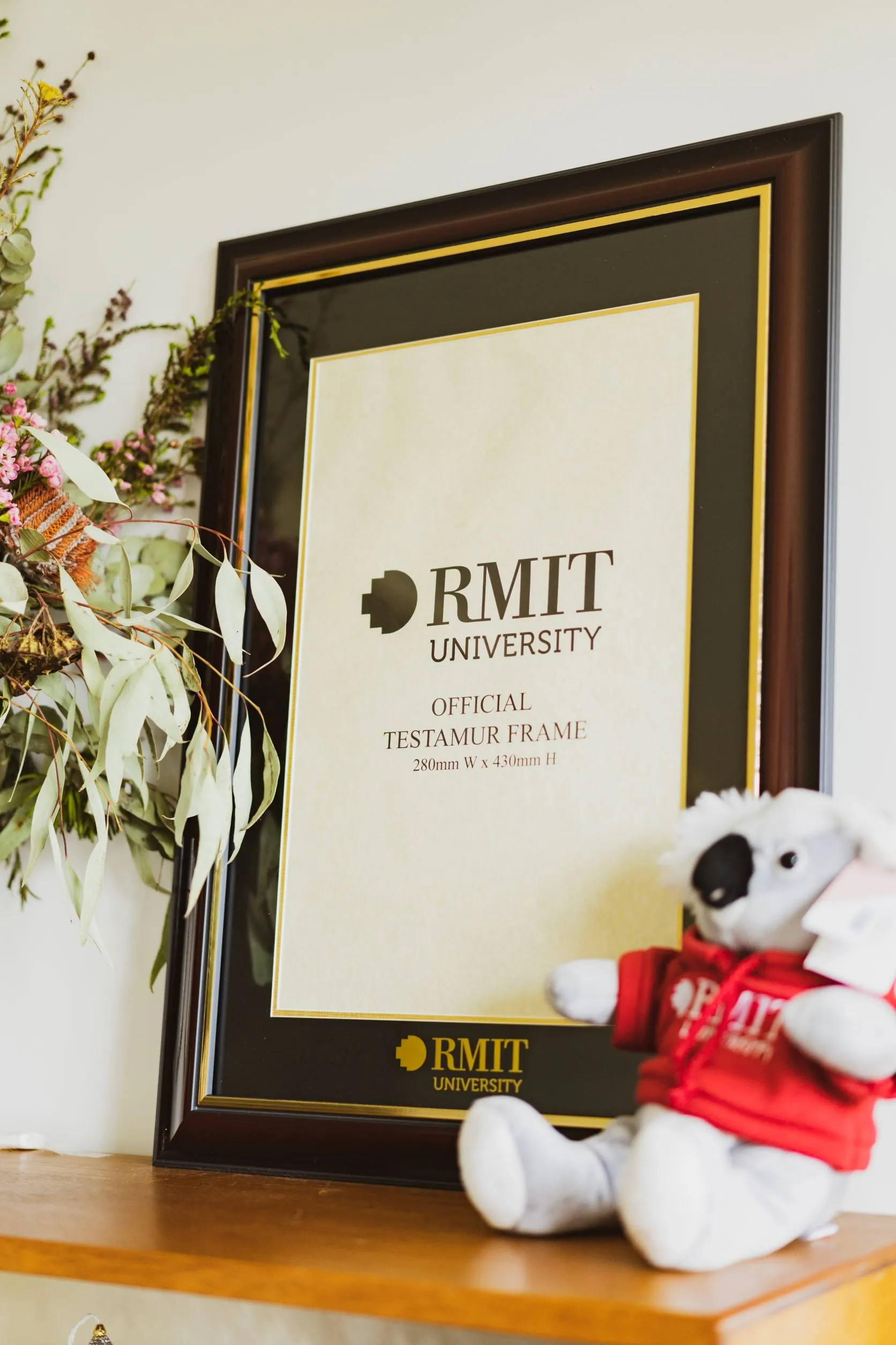 RMIT Testamur Frame