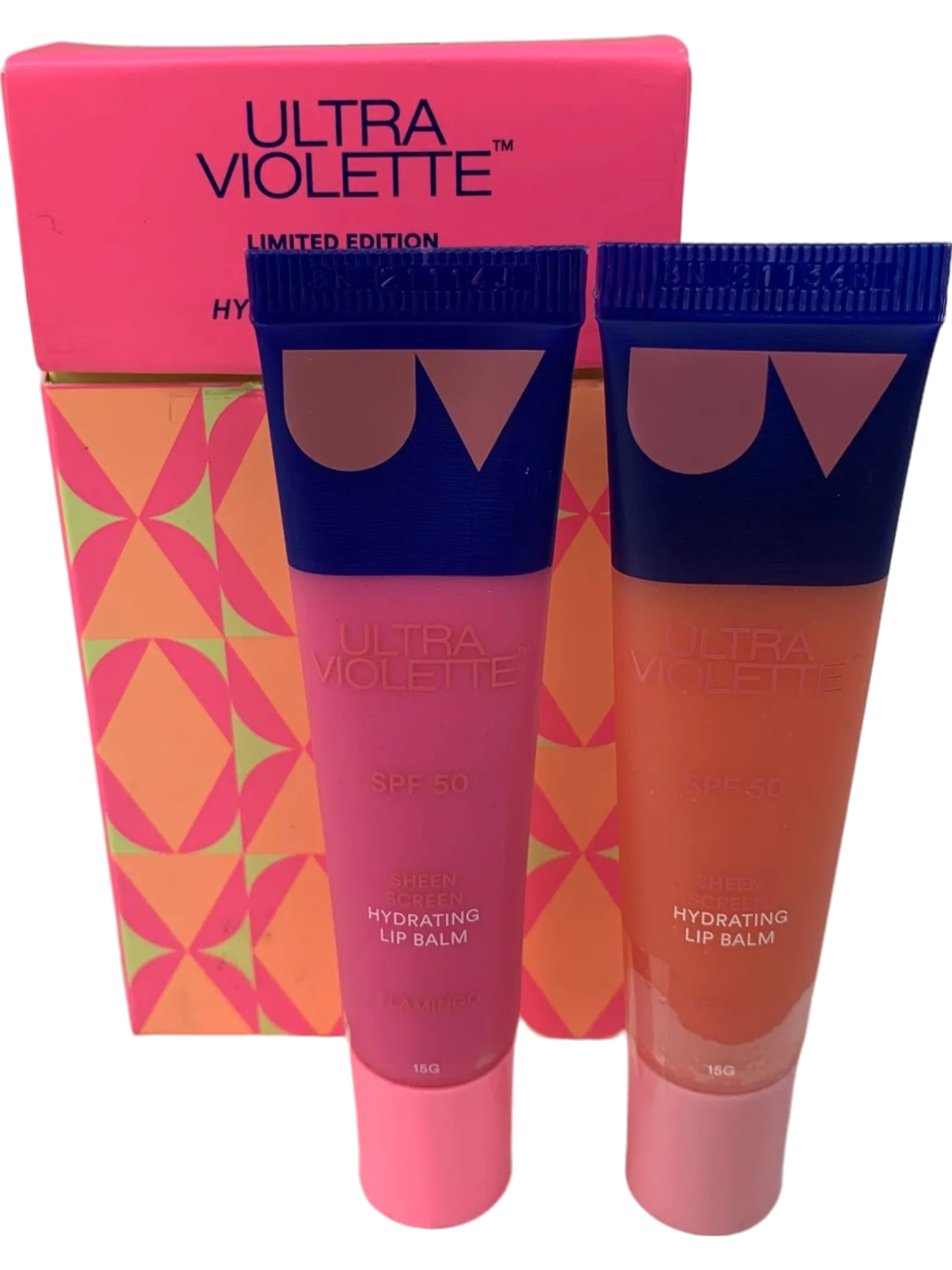 Ultra Violette SPF 50 Sheen Hydrating Lip Balm Trio Set Limited Edition