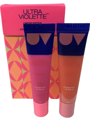 Ultra Violette SPF 50 Sheen Hydrating Lip Balm Trio Set Limited Edition