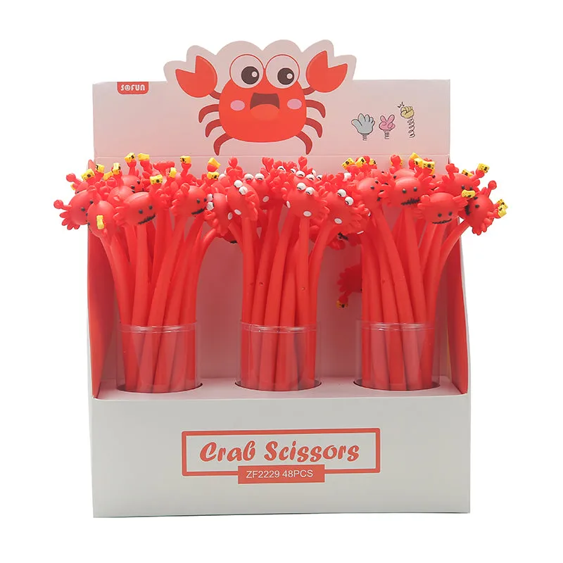 X 22409 CRAB WIGGLE GEL PEN-DISCONTINUED