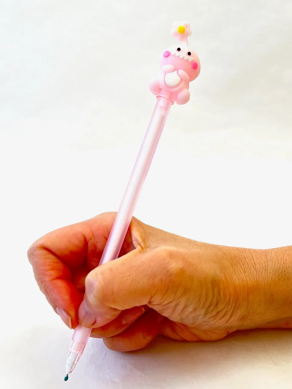 X 22438 LUCKY FLOWER DINOSAUR GEL PEN-DISCONTINUED