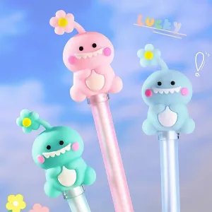 X 224382 LUCKY FLOWER DINOSAUR GEL PEN-DISCONTINUED