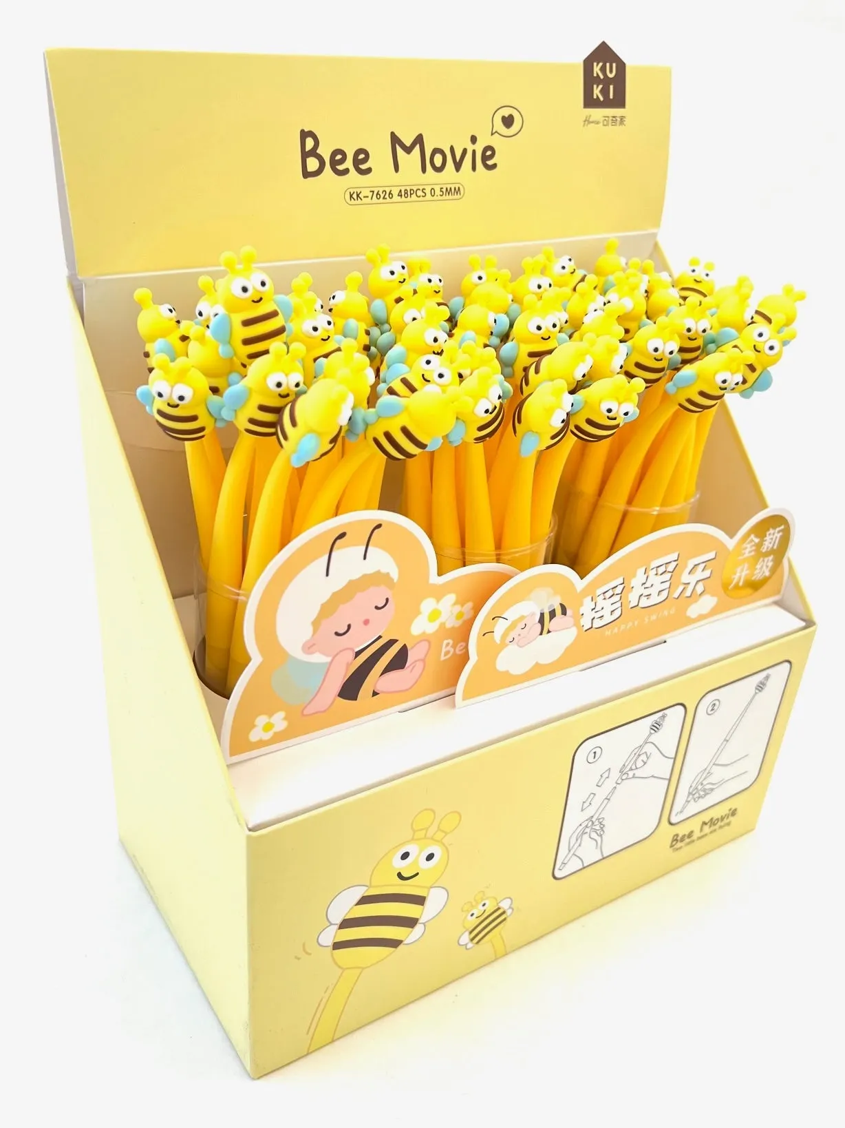 X 224392 WIGGLE BEE Vol. 2 GEL PEN-DISCONTINUED