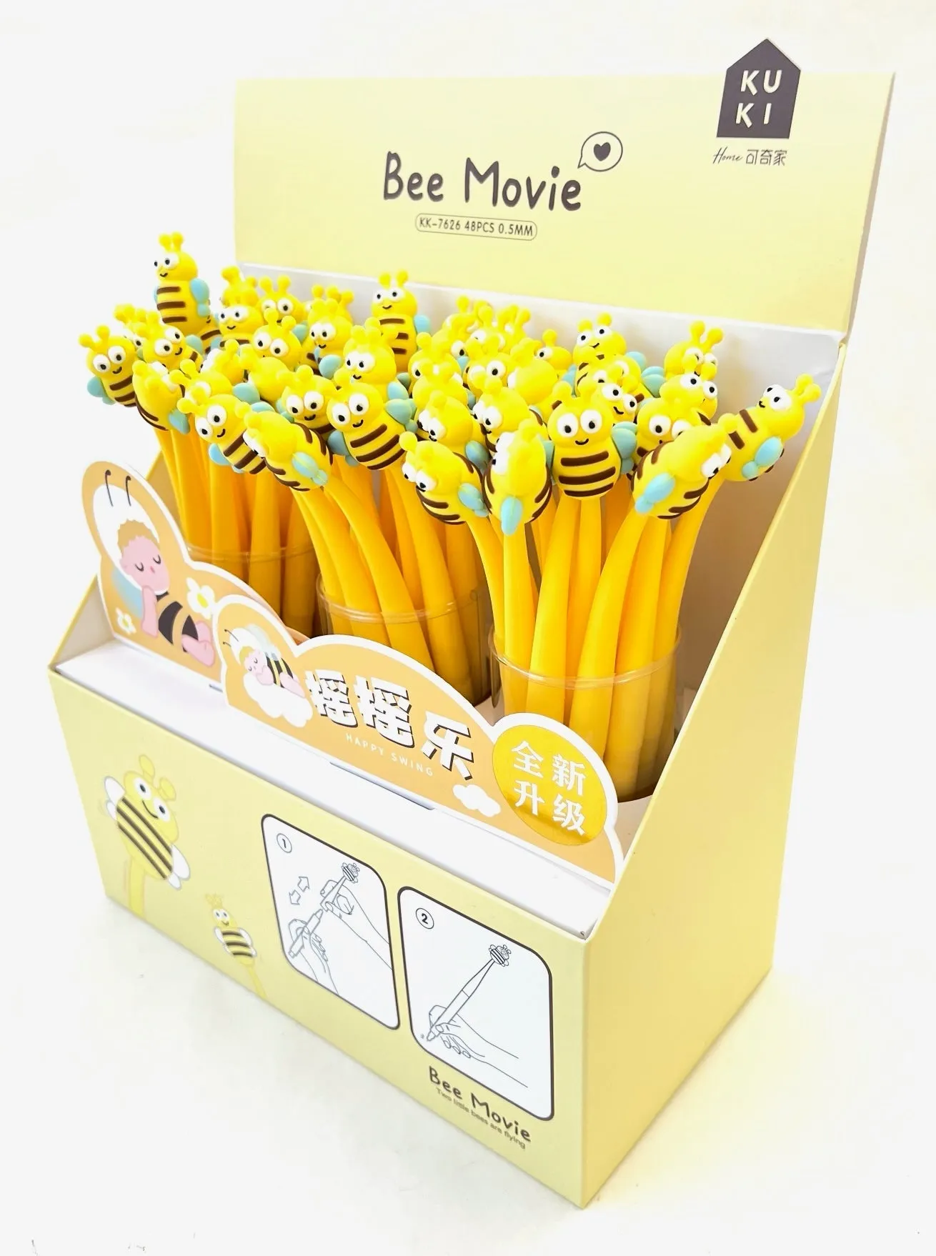 X 224392 WIGGLE BEE Vol. 2 GEL PEN-DISCONTINUED