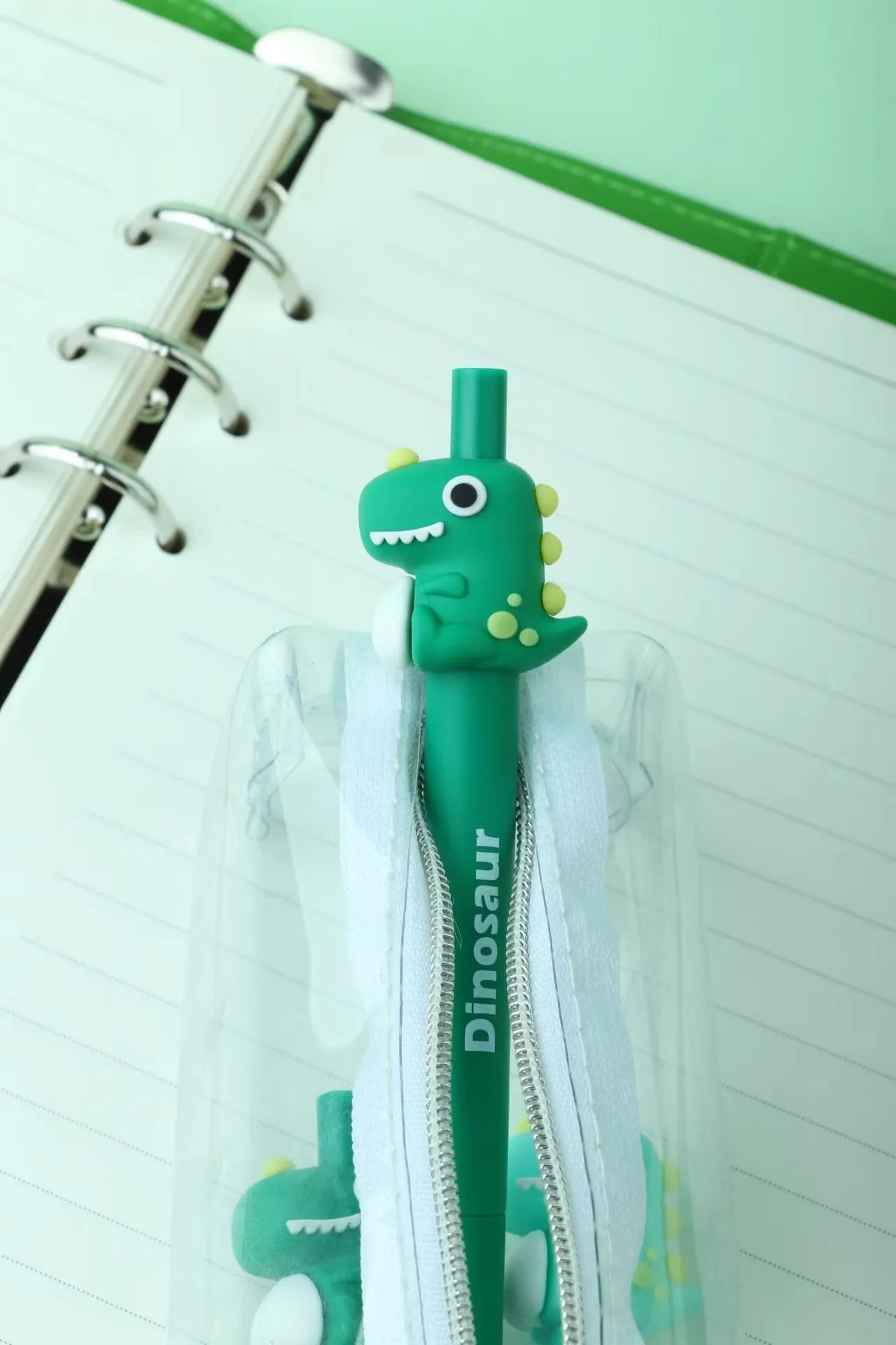 X 22476 DINOSAUR RETRACTABLE GEL PEN-DISCONTINUED