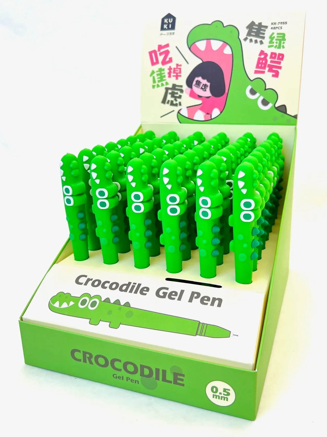 X 22478 CROCODILE GEL PEN-DISCONTINUED