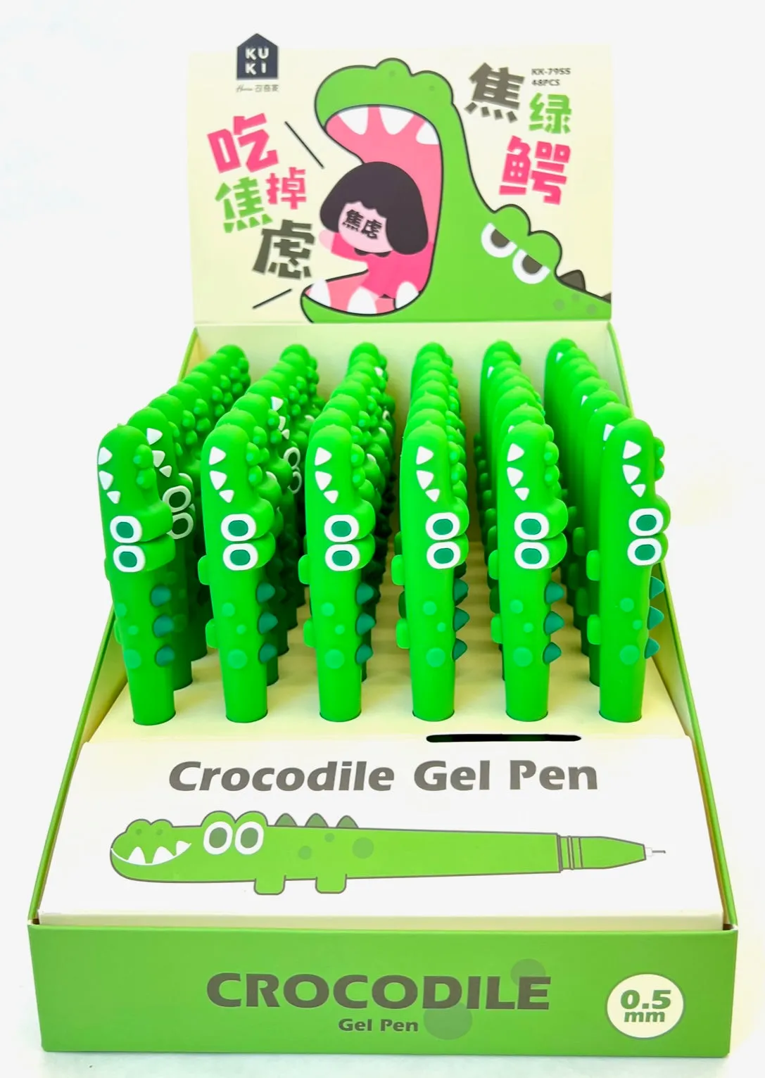 X 22478 CROCODILE GEL PEN-DISCONTINUED