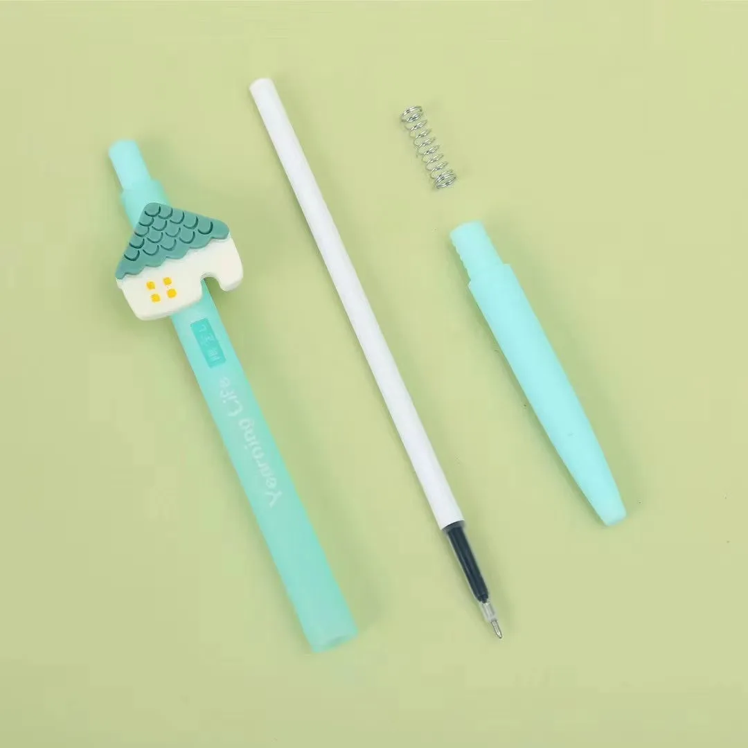 X 22526 FOREST CABIN RETRACTABLE GEL PEN-DISCONTINUED